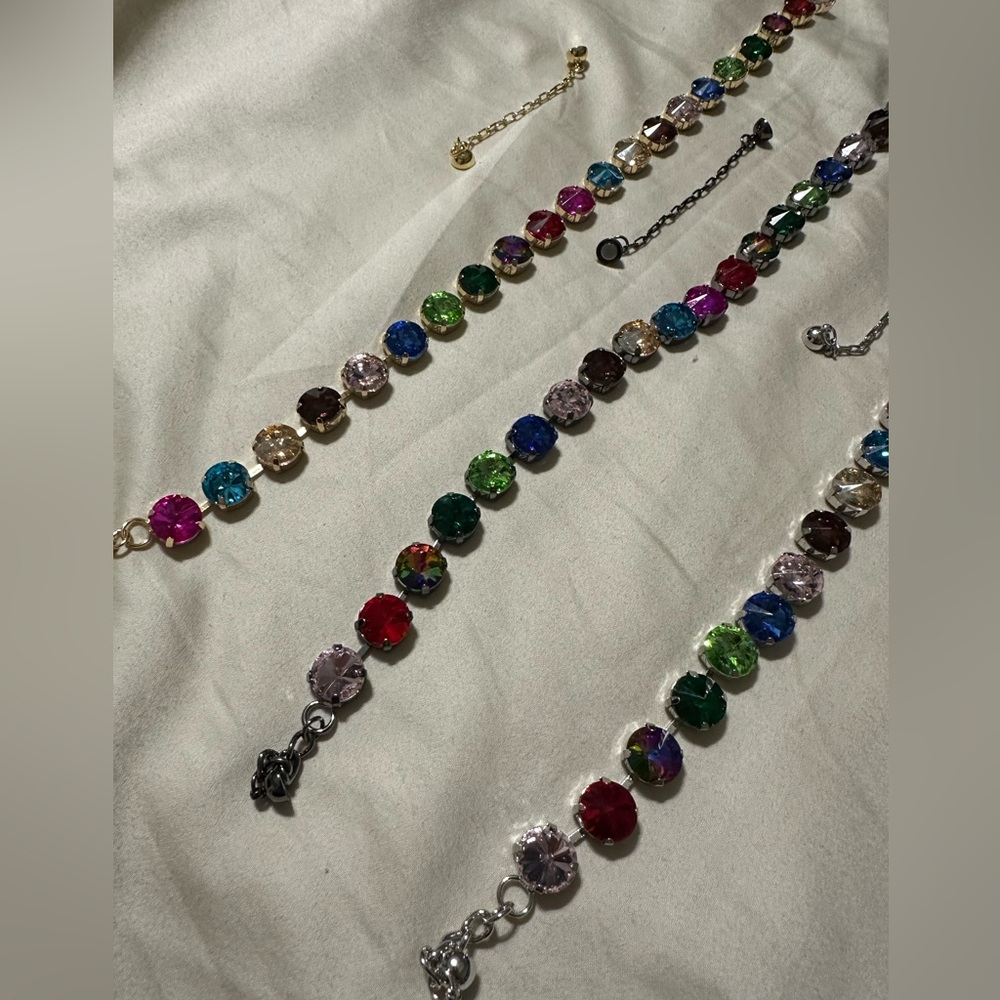 Multi stone necklaces - Picture 2 of 4